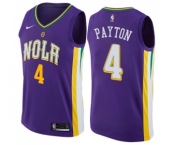 Youth Nike New Orleans Pelicans #4 Elfrid Payton Swingman Purple NBA Jersey - City Edition