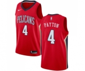 Youth Nike New Orleans Pelicans #4 Elfrid Payton Swingman Red NBA Jersey Statement Edition