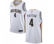 Youth Nike New Orleans Pelicans #4 Elfrid Payton Swingman White NBA Jersey - Association Edition