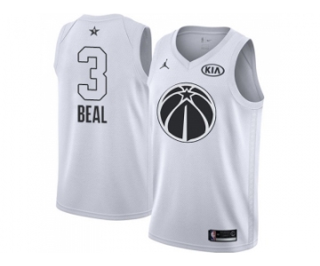 Youth Nike Washington Wizards #3 Bradley Beal White NBA Jordan Swingman 2018 All-Star Game Jersey