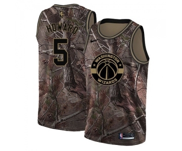 Youth Nike Washington Wizards #5 Juwan Howard Swingman Camo Realtree Collection NBA Jersey