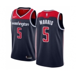 Youth Nike Washington Wizards #5 Markieff Morris Swingman Navy Blue NBA Jersey Statement Edition