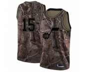 Youth Nike Utah Jazz #15 Derrick Favors Swingman Camo Realtree Collection NBA Jersey