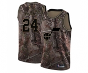 Youth Nike Utah Jazz #24 Grayson Allen Swingman Camo Realtree Collection NBA Jersey