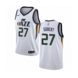 Youth Nike Utah Jazz #27 Rudy Gobert Swingman NBA Jersey - Association Edition