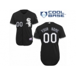 Youth Majestic Chicago White Sox Customized Replica Black Alternate Home Cool Base MLB Jersey