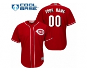 Women's Majestic Cincinnati Reds Customized Replica Red Alternate Cool Base MLB Jersey