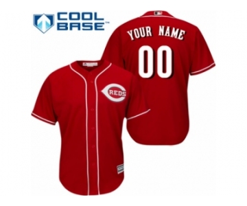 Youth Majestic Cincinnati Reds Customized Replica Red Alternate Cool Base MLB Jersey