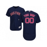 Men's Majestic Boston Red Sox Customized Navy Blue Flexbase Authentic Collection MLB Jersey