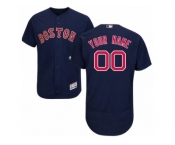 Men's Majestic Boston Red Sox Customized Navy Blue Flexbase Authentic Collection MLB Jersey