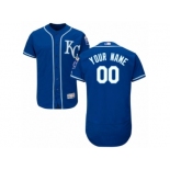 Men's Majestic Kansas City Royals Customized Blue Flexbase Authentic Collection MLB Jersey