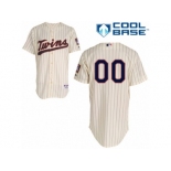 Women's Majestic Minnesota Twins Customized Replica Cream Alternate Cool Base MLB Jersey