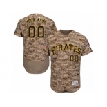 Men's Majestic Pittsburgh Pirates Customized Camo Flexbase Authentic Collection MLB Jersey