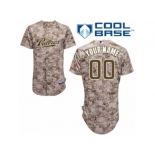 Women's Majestic San Diego Padres Customized Replica Camo Alternate 2 Cool Base MLB Jersey