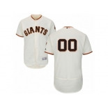 Men's Majestic San Francisco Giants Customized Cream Flexbase Authentic Collection MLB Jersey