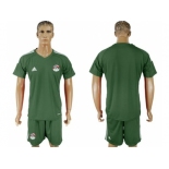 Egypt Blank Army Green Goalkeeper Soccer Country Jersey