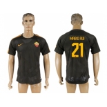 Roma #21 Mario Rui Sec Away Soccer Club Jersey