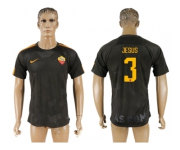 Roma #3 Jesus Sec Away Soccer Club Jersey