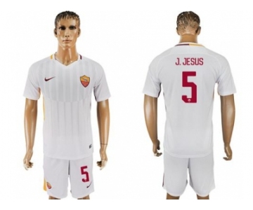 Roma #5 J.Jesus Away Soccer Club Jersey