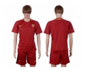 Roma Blank Red Home Soccer Club Jersey