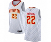 Youth Atlanta Hawks #22 Cam Reddish Swingman White Basketball Jersey - Association Edition