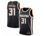 Youth Atlanta Hawks #31 Chandler Parsons Swingman Black Basketball Jersey - 2019-20 City Edition