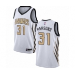 Youth Atlanta Hawks #31 Chandler Parsons Swingman White Basketball Jersey - City Edition