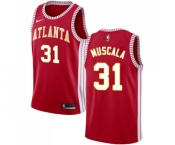 Youth Nike Atlanta Hawks #31 Mike Muscala Swingman Red NBA Jersey Statement Edition