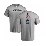 NFL Nike Houston Texans #20 Justin Reid Ash Backer T-Shirt