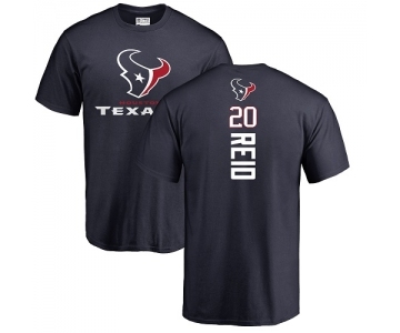 NFL Nike Houston Texans #20 Justin Reid Navy Blue Backer T-Shirt