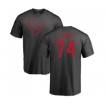 NFL Nike Houston Texans #74 Kendall Lamm Ash One Color T-Shirt