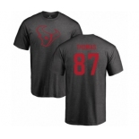 NFL Nike Houston Texans #87 Demaryius Thomas Ash One Color T-Shirt