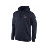 Houston Texans Nike Navy KO Chain Fleece Pullover Performance Hoodie