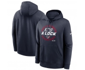 Men's Houston Texans Navy 2023 AFC South Division Champions Locker Room Trophy Collection Club Pullover Hoodie