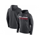 Men's Houston Texans Nike Sideline Circuit Anthracite Pullover Hoodie