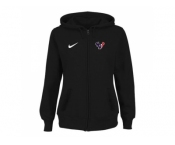 Women Houston Texans Stadium Rally Full Zip Hoodie Black