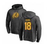 Football Washington Redskins #18 Trey Quinn Ash One Color Pullover Hoodie