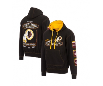 Men's Washington Redskins Black Pullover