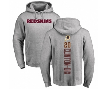 NFL Nike Washington Redskins #20 Ha Clinton-Dix Ash Backer Pullover Hoodie