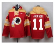 Nike Washington Redskins #11 DeSean Jackson Burgundy Red Player Pullover NFL Hoodie