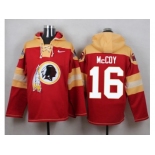 Nike Washington Redskins #16 Colt McCoy Burgundy Red Player Pullover NFL Hoodie