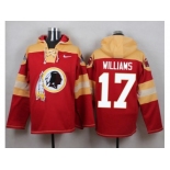 Nike Washington Redskins #17 Doug Williams Burgundy Red Player Pullover NFL Hoodie