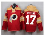 Nike Washington Redskins #17 Doug Williams Burgundy Red Player Pullover NFL Hoodie