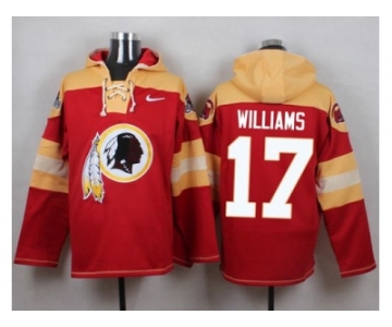 Nike Washington Redskins #17 Doug Williams Burgundy Red Player Pullover NFL Hoodie