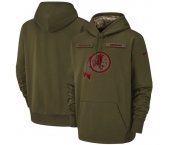 Washington Redskins Nike Salute to Service Sideline Therma Performance Pullover Hoodie - Olive