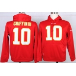 nike nfl jerseys washington redskins #10 robert griffin iii red[pullover hooded sweatshirt]