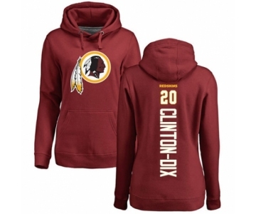 NFL Women's Nike Washington Redskins #20 Ha Clinton-Dix Maroon Backer Pullover Hoodie