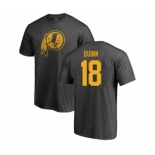 Football Washington Redskins #18 Trey Quinn Ash One Color T-Shirt