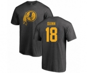 Football Washington Redskins #18 Trey Quinn Ash One Color T-Shirt