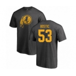 Football Washington Redskins #53 Jon Bostic Ash One Color T-Shirt